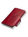 Mondraghi Denarnica Mondraghi Silhouette Classic Deer Red
