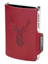 Mondraghi Denarnica Mondraghi Silhouette Modern Deer Red