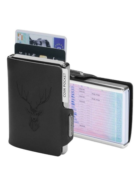 Mondraghi Denarnica Mondraghi Silhouette Classic Deer Black