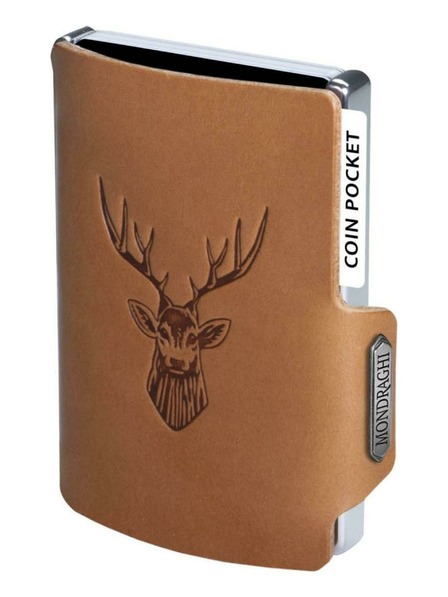 Mondraghi Denarnica Mondraghi Silhouette Classic Deer Caramel