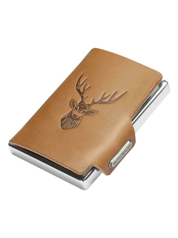 Mondraghi Denarnica Mondraghi Silhouette Classic Deer Caramel