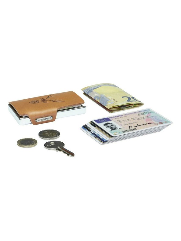 Mondraghi Denarnica Mondraghi Silhouette Classic Deer Caramel