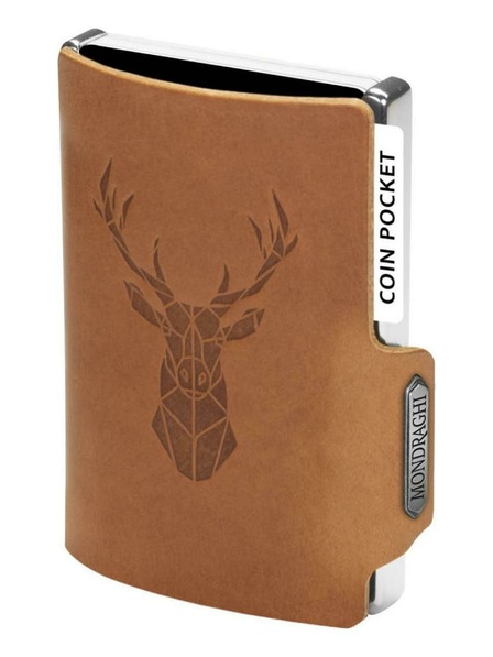 Mondraghi Denarnica Mondraghi Silhouette Modern Deer Caramel