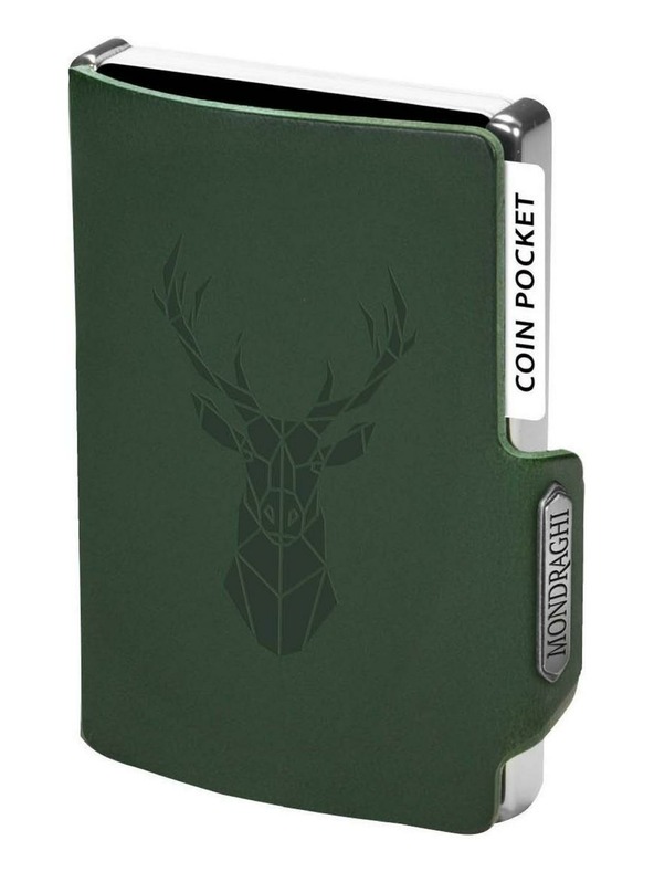 Mondraghi Denarnica Mondraghi Silhouette Modern Deer Green