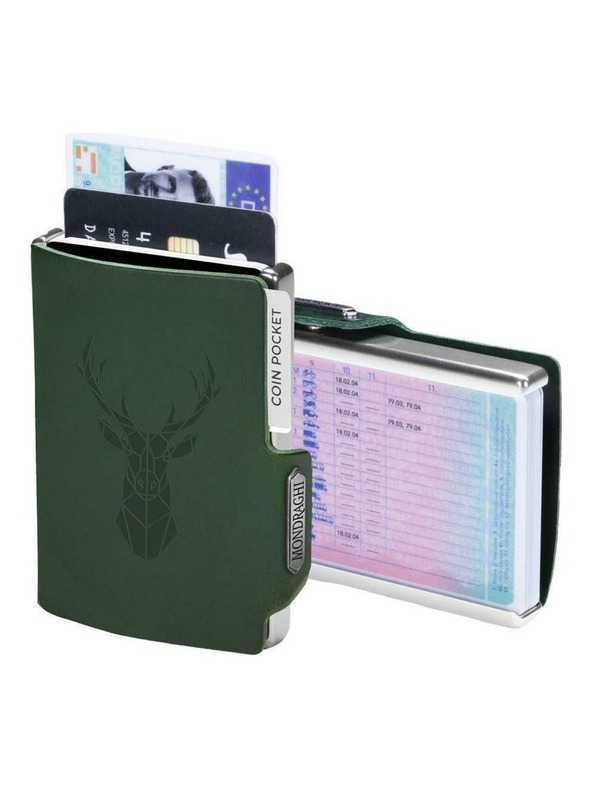Mondraghi Denarnica Mondraghi Silhouette Modern Deer Green