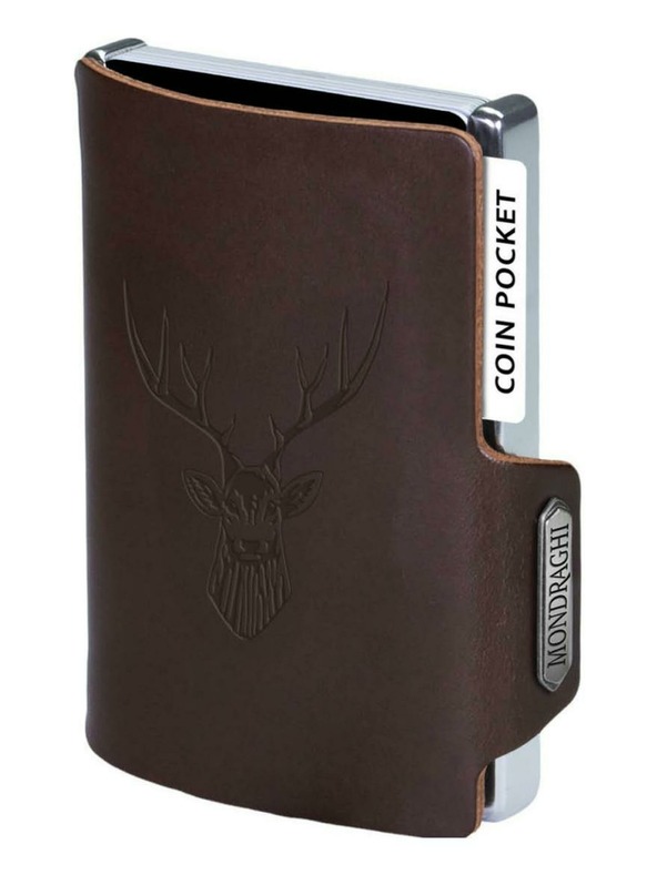 Mondraghi Denarnica Mondraghi Silhouette Classic Deer Brown