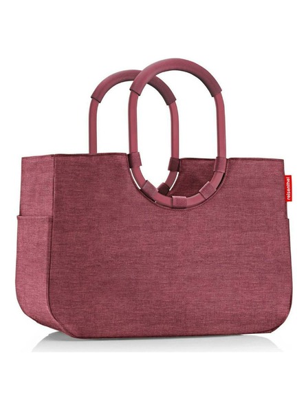 Reisenthel Torbica Reisenthel Loopshopper L Twist maroon