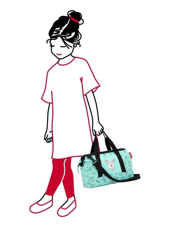 Reisenthel Torba Reisenthel Allrounder XS Kids Cats and dogs mint