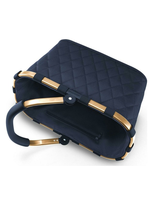 Reisenthel Potovalna torba Reisenthel Carrybag Frame Rhombus Midnight Gold