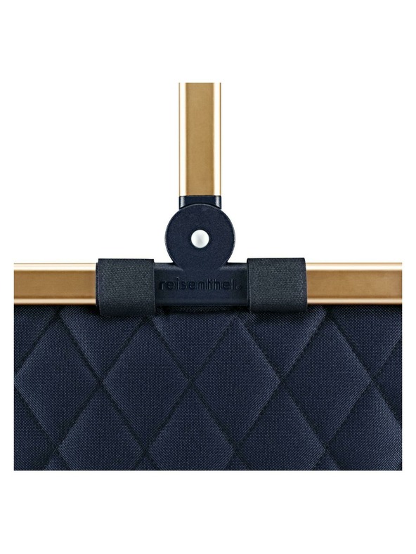 Reisenthel Potovalna torba Reisenthel Carrybag Frame Rhombus Midnight Gold