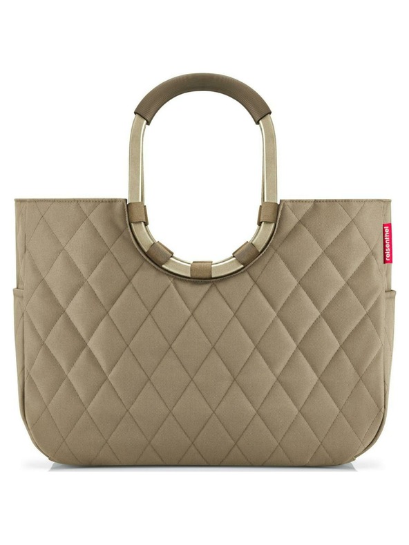 Reisenthel Nakupovalna torba Reisenthel Loopshopper L Frame Rhombus Olive