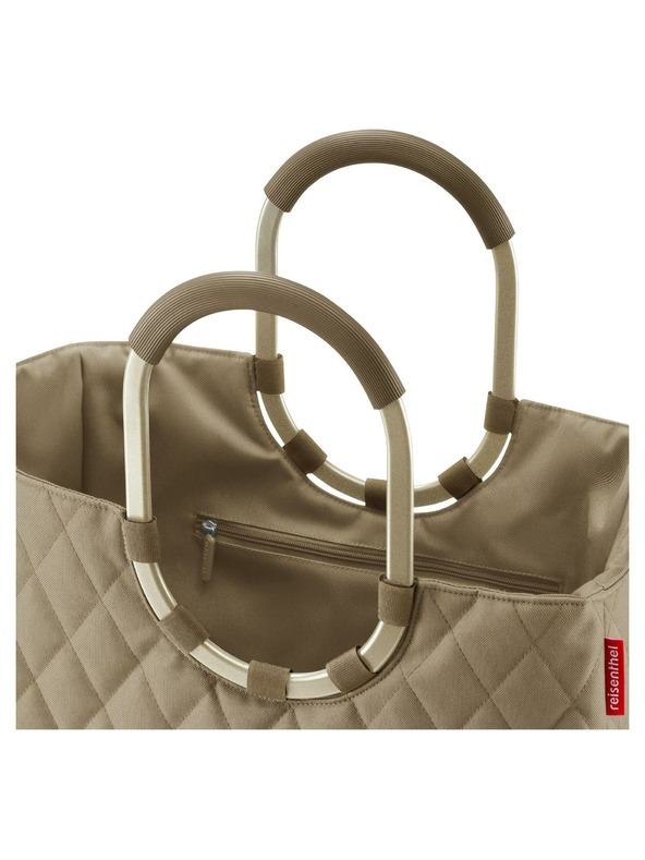 Reisenthel Nakupovalna torba Reisenthel Loopshopper L Frame Rhombus Olive