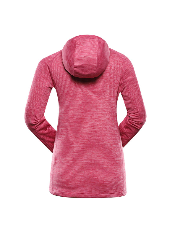 ALPINE PRO Ženski hitro sušeči pulover ALPINE PRO ROLTA neon pink