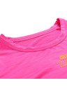 ALPINE PRO Otroška hitro sušeča majica ALPINE PRO BASIKO neon pink