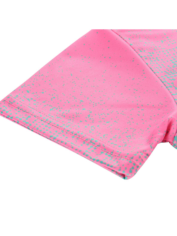 ALPINE PRO Otroška hitro sušeča majica ALPINE PRO RIFO neon pink