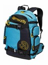 Meatfly Meatfly nahrbtnik Wanderer Sky Blue / Yellow 28 L