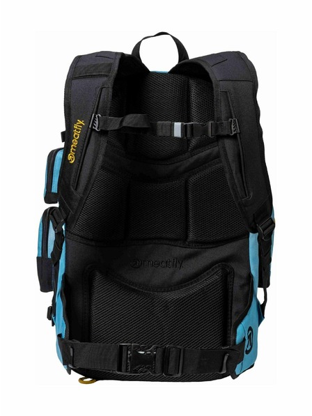 Meatfly Meatfly nahrbtnik Wanderer Sky Blue / Yellow 28 L