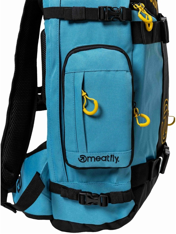 Meatfly Meatfly nahrbtnik Wanderer Sky Blue / Yellow 28 L
