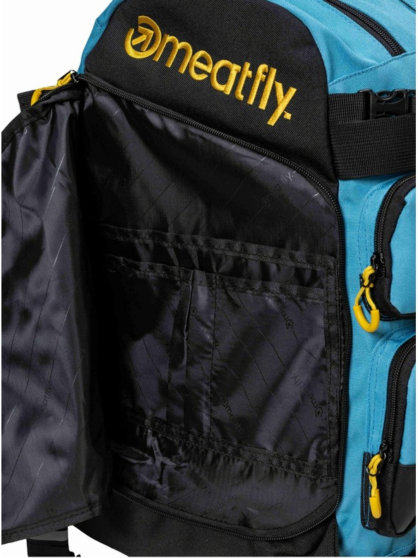 Meatfly Meatfly nahrbtnik Wanderer Sky Blue / Yellow 28 L