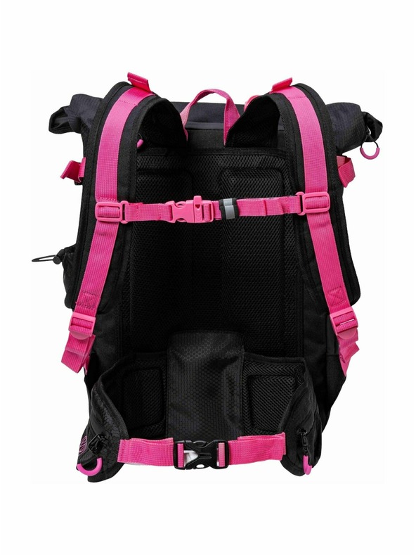 Meatfly Meatfly nahrbtnik Thiago Pink / Black 28 L