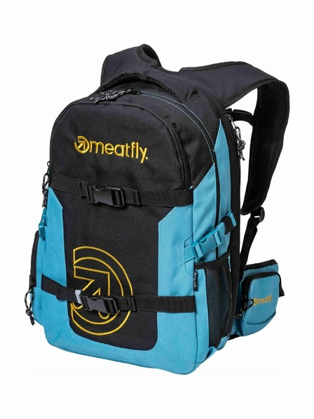 Meatfly Meatfly nahrbtnik Ramble Sky Blue / Yellow 26 L