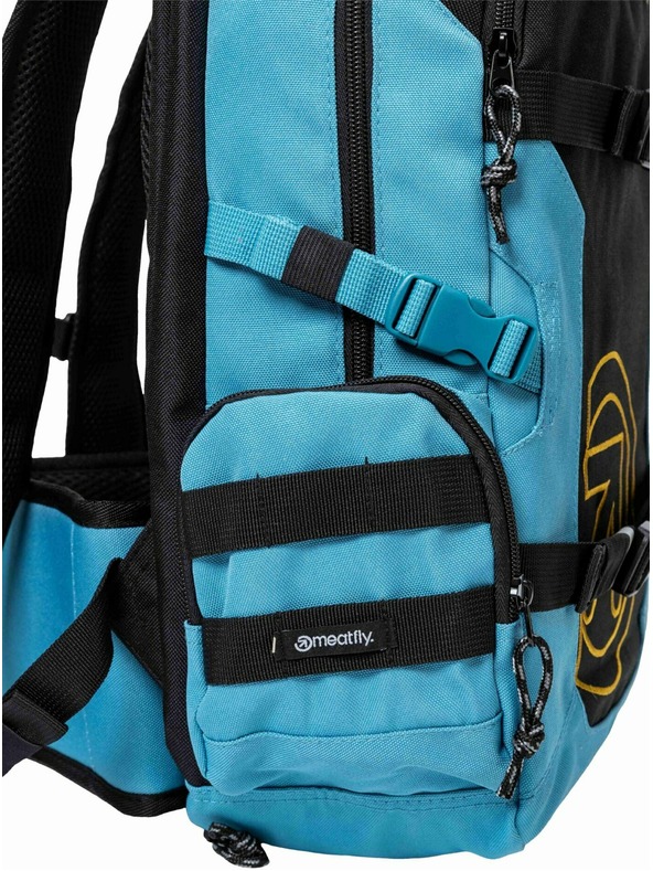 Meatfly Meatfly nahrbtnik Ramble Sky Blue / Yellow 26 L