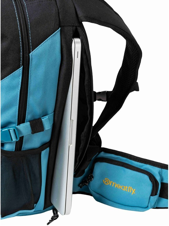 Meatfly Meatfly nahrbtnik Ramble Sky Blue / Yellow 26 L