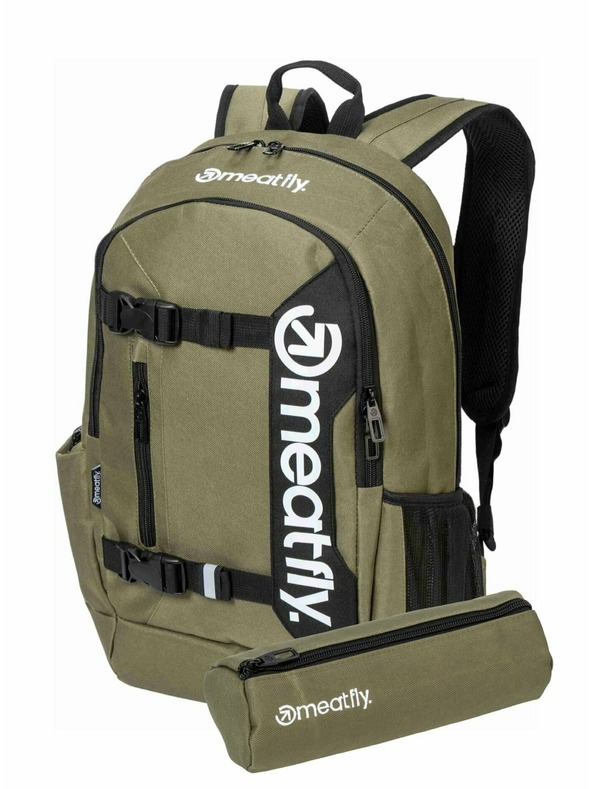 Meatfly Meatfly nahrbtnik Basejumper Olivine 22 L + TORBICA BREZPLAČNO