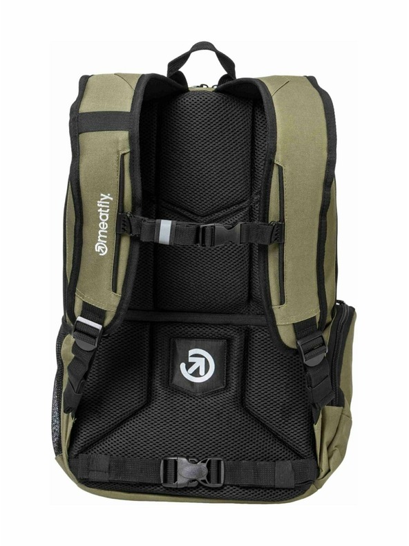 Meatfly Meatfly nahrbtnik Basejumper Olivine 22 L + TORBICA BREZPLAČNO
