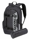 Meatfly Meatfly nahrbtnik Basejumper Charcoal Heather / Grey Heather 22 L