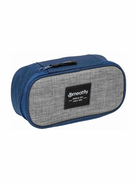 Meatfly Meatfly torbica Pencil Case Sea / Grey Heather