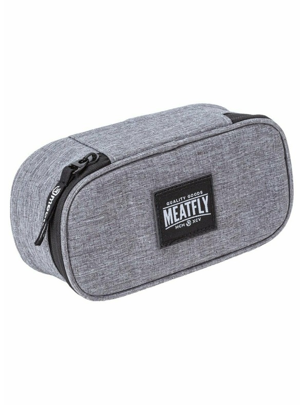 Meatfly Meatfly torbica Pencil Case Heather Grey