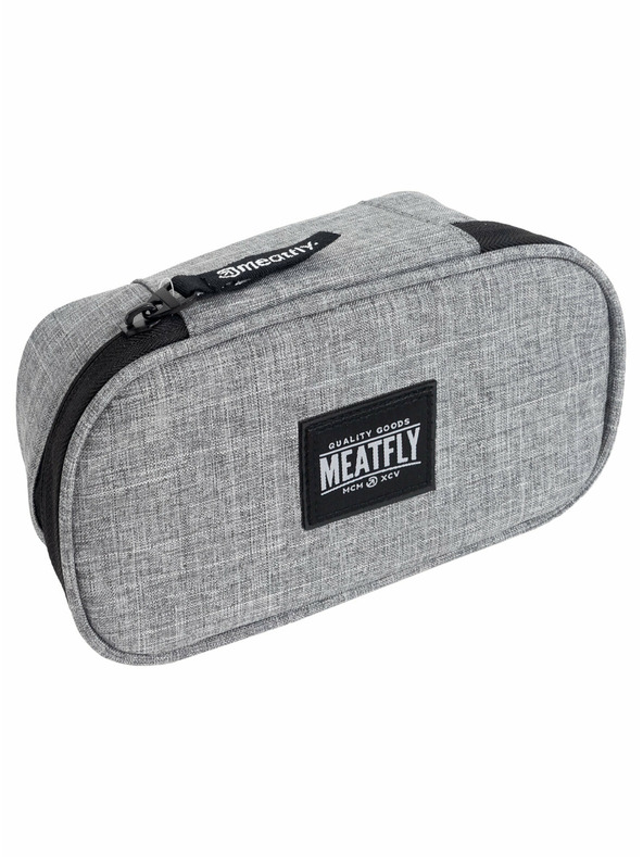 Meatfly Meatfly XL svinčnikovo etui Pencil Case Grey Heather