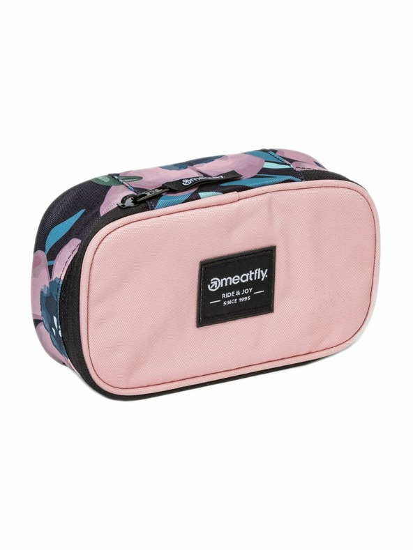 Meatfly Meatfly XL svinčnikovo etui Pencil Case Pink Flowers