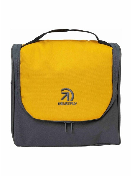 Meatfly Meatfly toaletna torba Specter Dark Grey / Gold