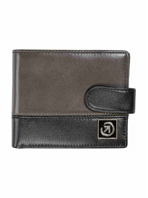 Meatfly Meatfly usnjeni denarnica Nathan Premium Grey