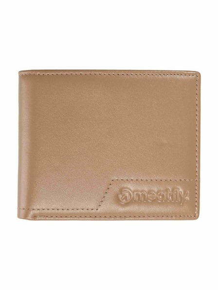 Meatfly Meatfly usnjeni denarnica Eliot Premium Light Brown