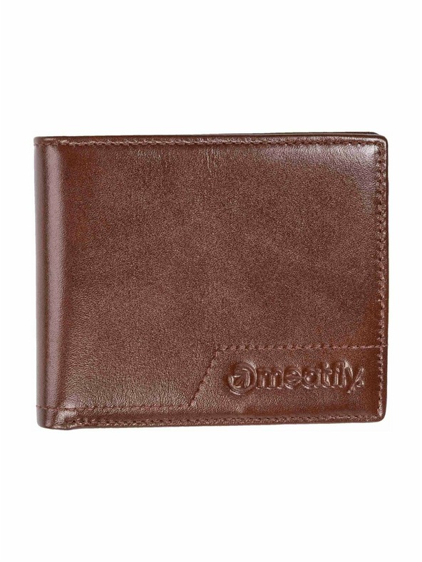 Meatfly Meatfly usnjeni denarnica Eliot Premium Brown