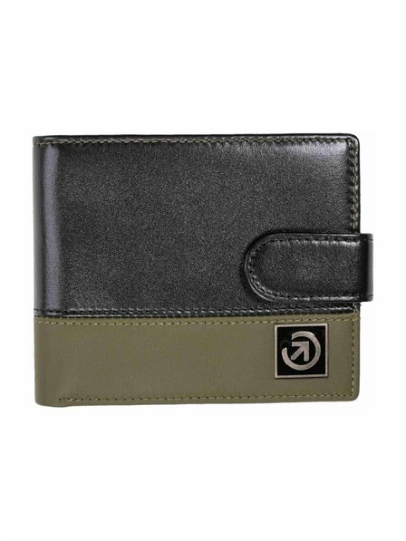 Meatfly Meatfly usnjeni denarnica Nathan Premium Olive / Black