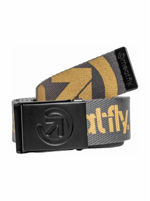 Meatfly Meatfly pas Corridor Dark Grey / Gold