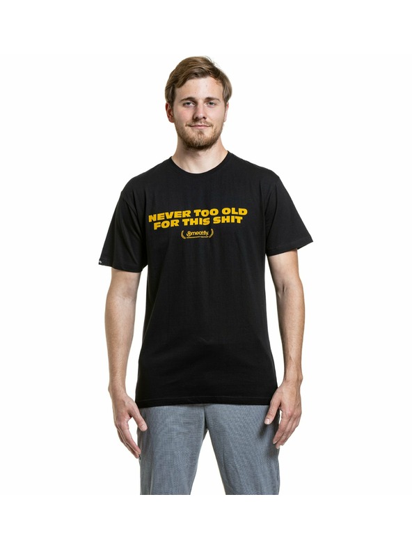 Meatfly Meatfly moška majica Tomas Never Too Old Black