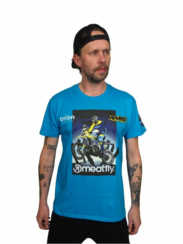 Meatfly Meatfly moška majica MRG Blue