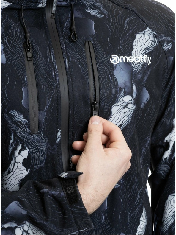 Meatfly Meatfly moška softshell jakna Rasmussen Deep Lake