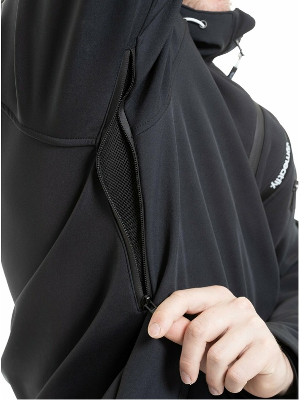 Meatfly Meatfly moška softshell jakna Rasmussen Black