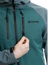 Meatfly Meatfly moška softshell jakna Rasmussen Botanical / Blue Sea