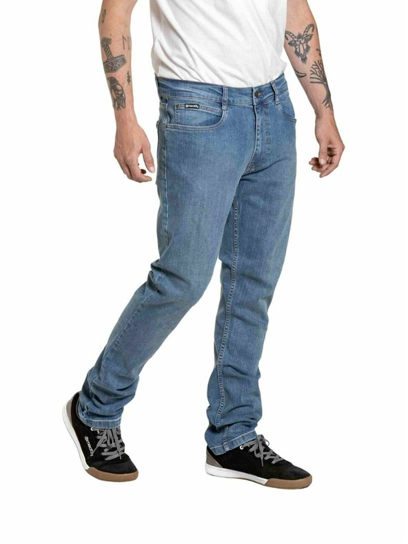 Meatfly Meatfly moške hlače Spirit Dirty Washed Denim