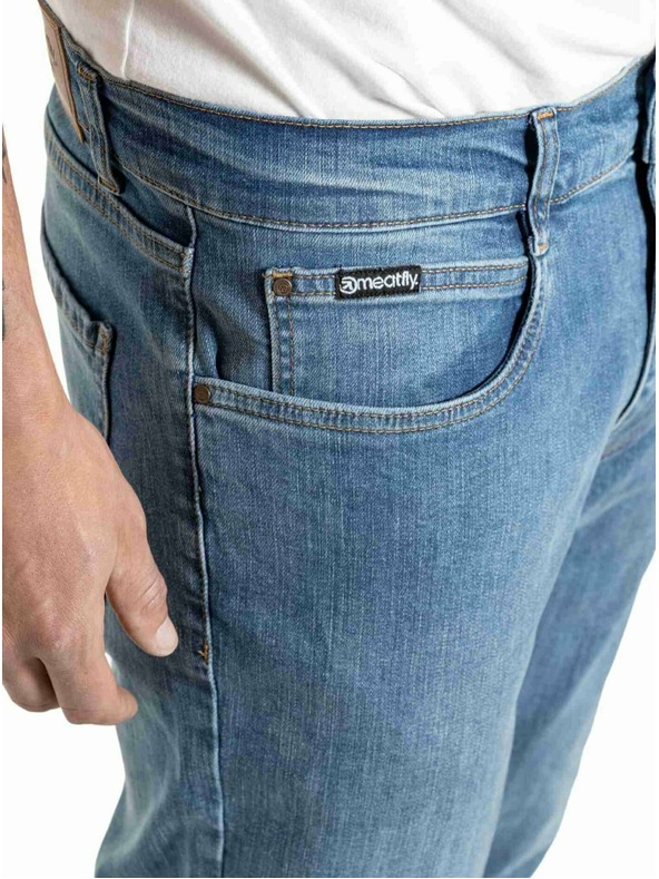 Meatfly Meatfly moške hlače Spirit Dirty Washed Denim