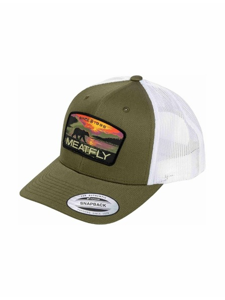 Meatfly Meatfly kapa MF View Trucker Red Alaska / Buck / White
