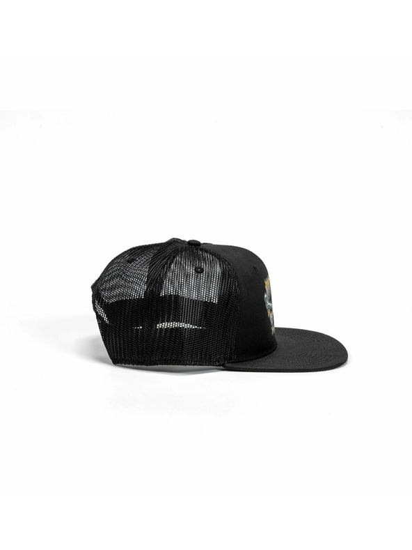 Meatfly Meatfly kapa Crossbones Trucker Black