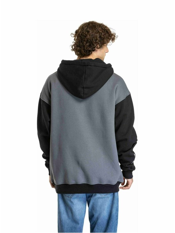 Meatfly Meatfly unisex majica Fry Black / Grey